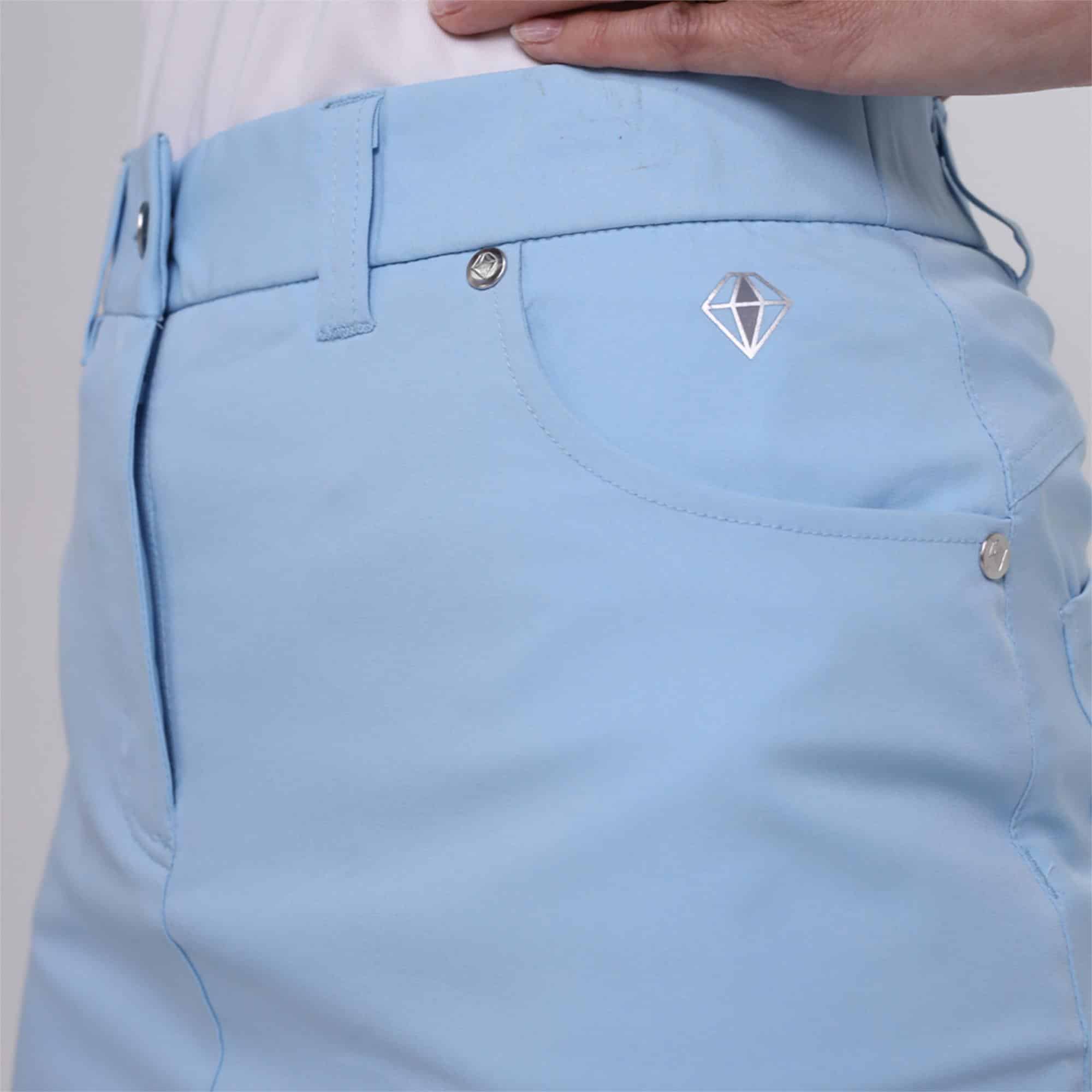 Pure Golf Calm Ladies Golf Skort Pale Blue 50CM